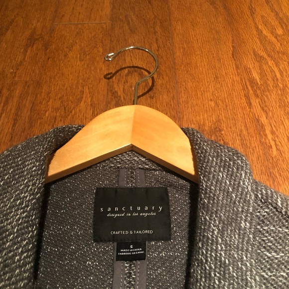 Anthropologie Sanctuary knit long line blazer - Picture 9 of 11